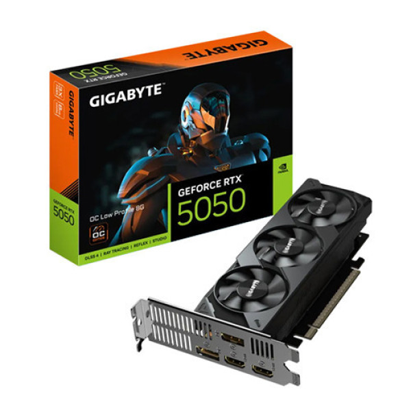 VGA Gigabyte RTX 5050 OC Low Profile 8G (GV-N5050OC-8GL)