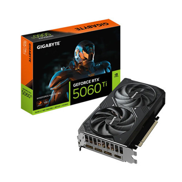 VGA Gigabyte RTX 5060 Ti WINDFORCE MAX OC 16G (GV-N506TWF2MAX OC-16GD)