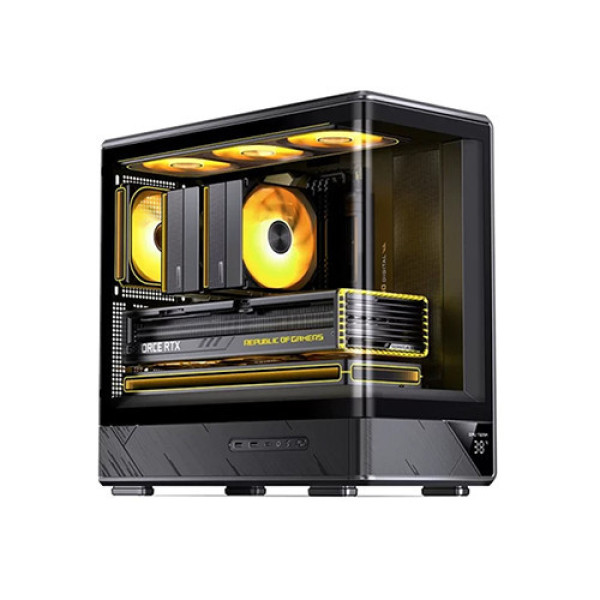 Vỏ Case JONSBO D200 (Micro-ATX | Màu Đen)