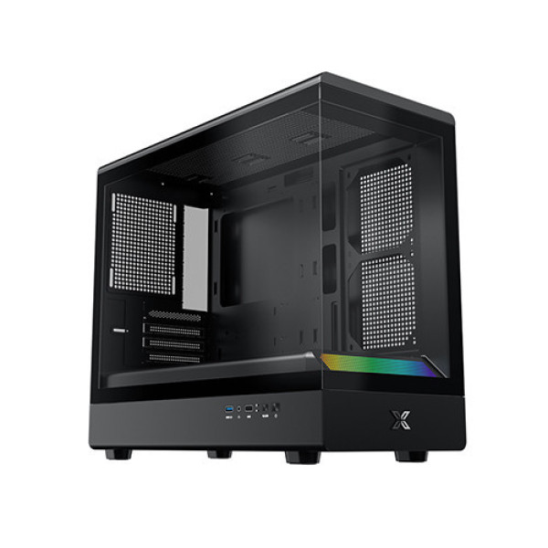 Vỏ Case Xigmatek - PURA ML (EN48463) (mATX | Mid Tower | ARGB | Premium Gaming | Đen)