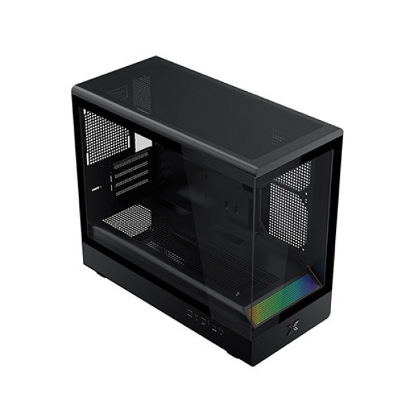 Vỏ Case Xigmatek - PURA ML (EN48463) (mATX | Mid Tower | ARGB | Premium Gaming | Đen)