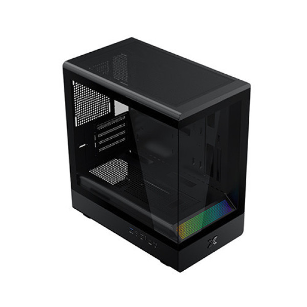 Vỏ Case Xigmatek - PURA MS (EN48487) (mATX | Mid Tower | ARGB | Premium Gaming | Đen)