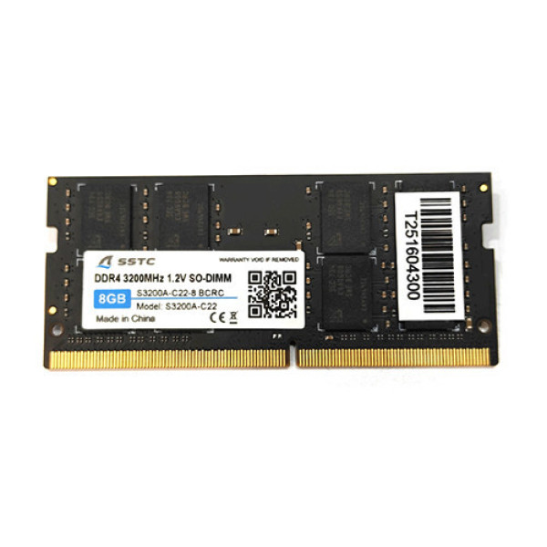 Ram Laptop SSTC 8GB DDR4 3200MHz SODIMM
