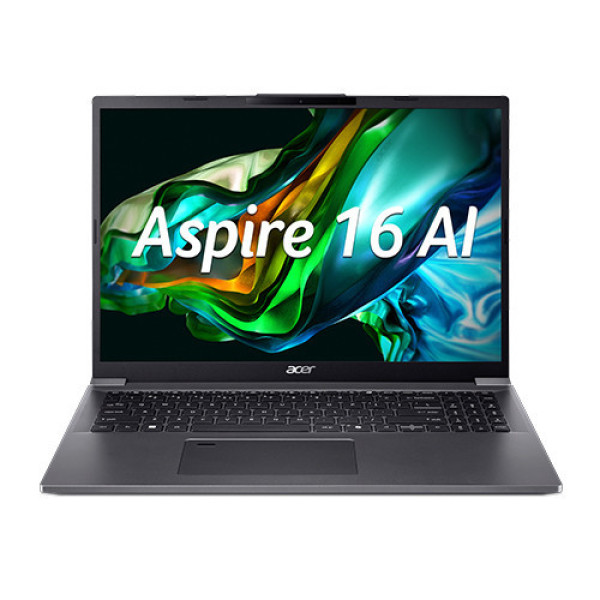 Laptop Acer Aspire 16 AI A16-71M-71U7 NX.J4YSV.002 (Ultra 7 155H | 16GB | 512GB | Intel® Arc™ Graphics | 16 inch FHD+ | Win 11 | Xám)