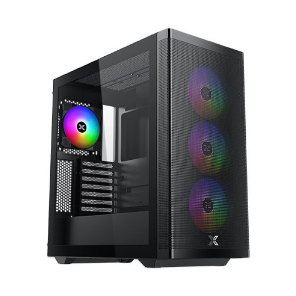 Vỏ Case Xigmatek Osiris Pro 4X (EN46797) (mATX | Mid Tower | ARGB | Premium Gaming | Đen)