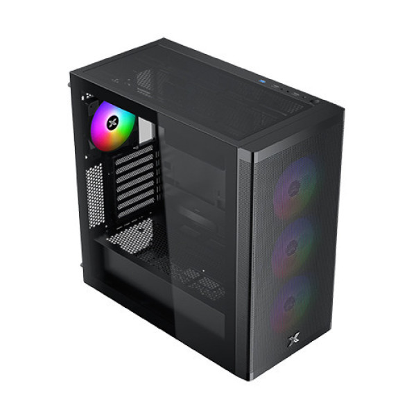 Vỏ Case Xigmatek Osiris Pro 4X (EN46797) (mATX | Mid Tower | ARGB | Premium Gaming | Đen)
