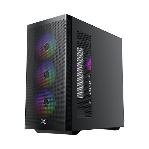 Vỏ Case Xigmatek Osiris Pro 4X (EN46797) (mATX | Mid Tower | ARGB | Premium Gaming | Đen)