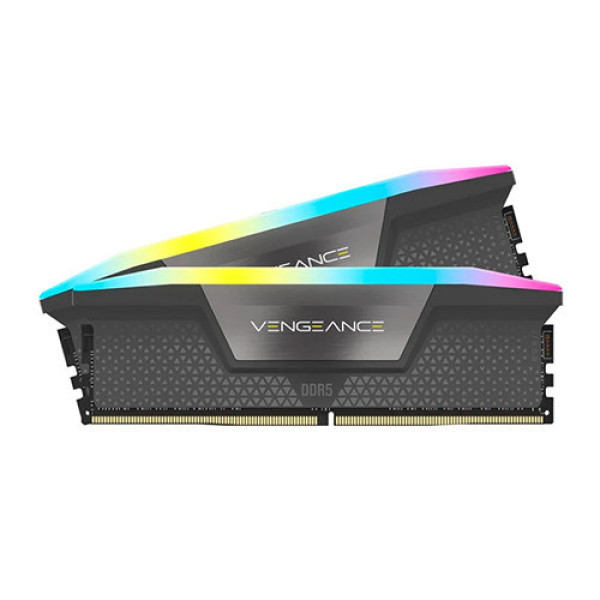 Ram PC Corsair Vengeance RGB 128GB 6400MHz DDR5 128GB (2x64GB) (CMH128GX5M2B6400C42)