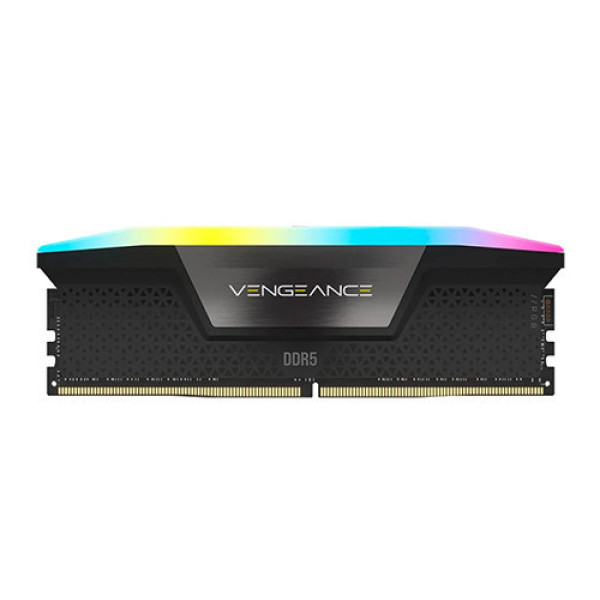 Ram PC Corsair Vengeance RGB 128GB 6400MHz DDR5 128GB (2x64GB) (CMH128GX5M2B6400C42)