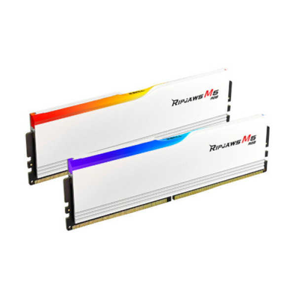 RAM G.Skill Ripjaws  M5 RGB 32GB (2x16GB) DDR5 5200MHz White (F5-5200J4040A16GX2-RM5RW) 