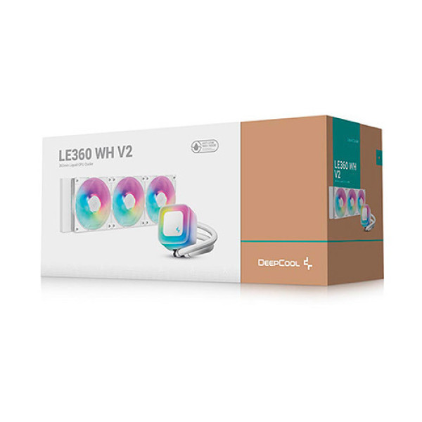 Tản nhiệt nước AIO Deepcool LE360 V2 White ARGB R-LE360-WHAMMN-G-2