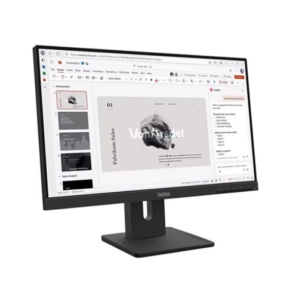Màn hình Lenovo Think Vision E22-40 64C9MAR6VN (21.5 Inch | FHD | IPS | 100Hz | 4ms | Speaker)
