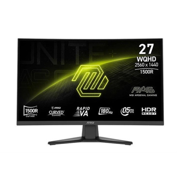 Màn Hình Gaming MSI MAG 275CQF E18 (27 inch | VA | WQHD | 180Hz | 0.5ms)