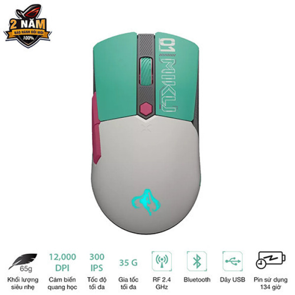 Chuột ASUS TUF GAMING Mini Wireless Hatsune Miku Edition