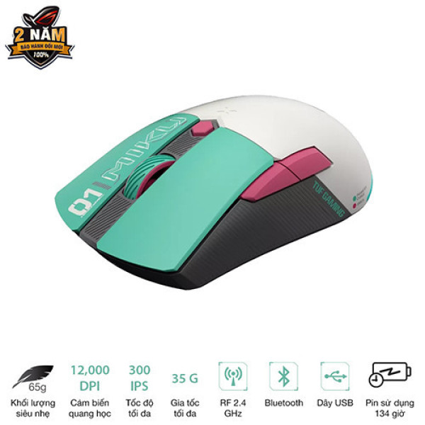 Chuột ASUS TUF GAMING Mini Wireless Hatsune Miku Edition