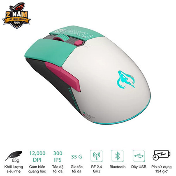 Chuột ASUS TUF GAMING Mini Wireless Hatsune Miku Edition