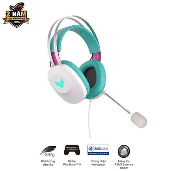 Tai nghe Asus TUF H1 Gen II USB Hatsune Miku Edition