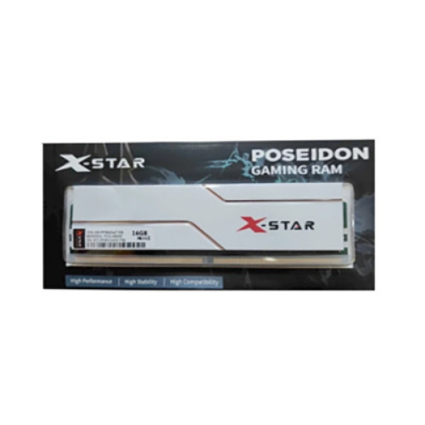 Ram PC Xstar Poseidon 16GB DDR5 6000MHz White