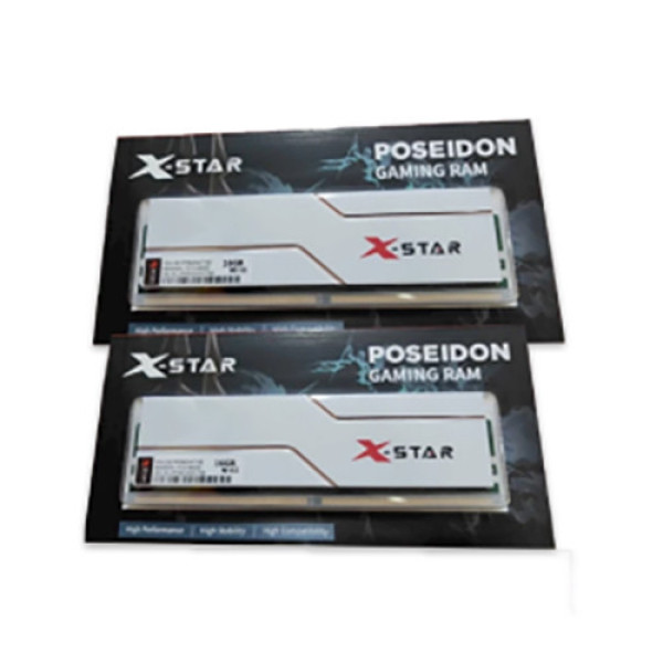 Ram PC Xstar Poseidon 16GB DDR5 6000MHz White