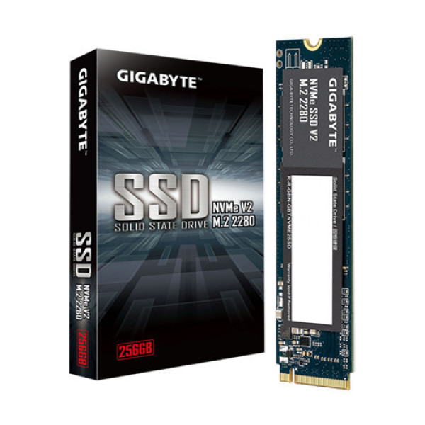 Ổ cứng SSD GIGABYTE 256GB M.2 2280 PCIe Gen 3x4 G3NVMEV2256G