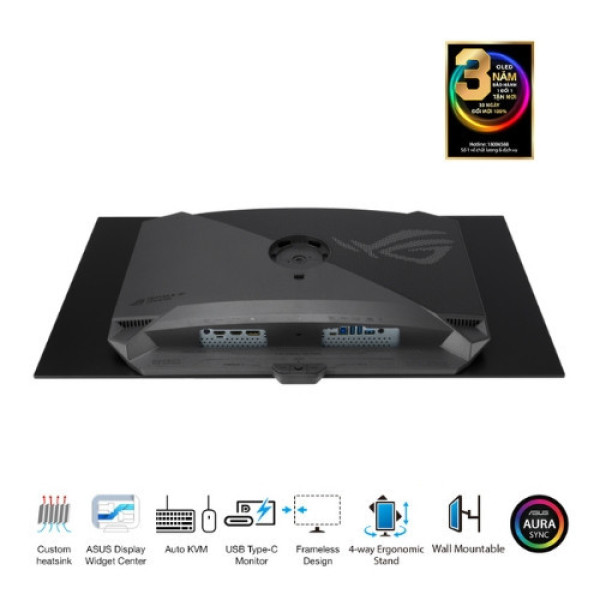 Màn hình Gaming ASUS ROG Strix OLED XG32UCWMG (31.5 inch | 4K | WOLED | 240Hz | 0.03ms)