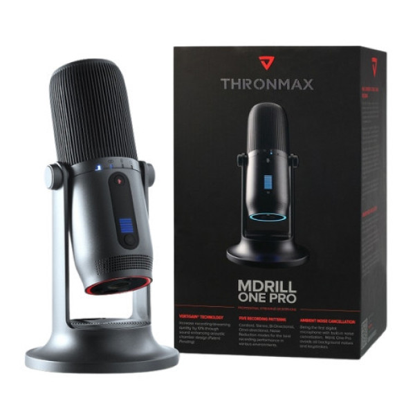 Microphone Thronmax Mdrill One M2 Slate Gray