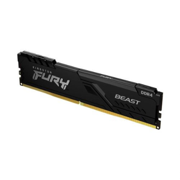 RAM PC Kingston FURY Beast Black 16GB (1x16GB) DDR4 3200Mhz