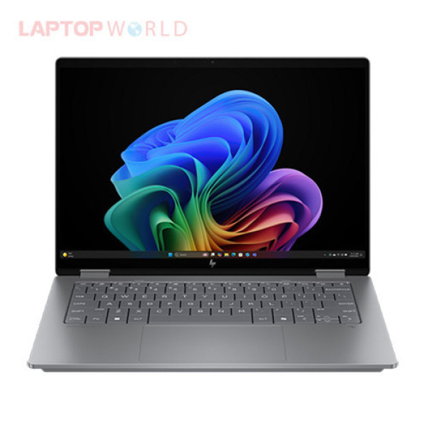 Laptop HP OmniBook X Flip 14-fk0092AU BZ7P5PA (Ryzen™ AI 5 340 | 16GB | 512GB | AMD Radeon 840M | 14 inch WUXGA | Cảm ứng | Bút cảm ứng | Win 11 | Office | Bạc)
