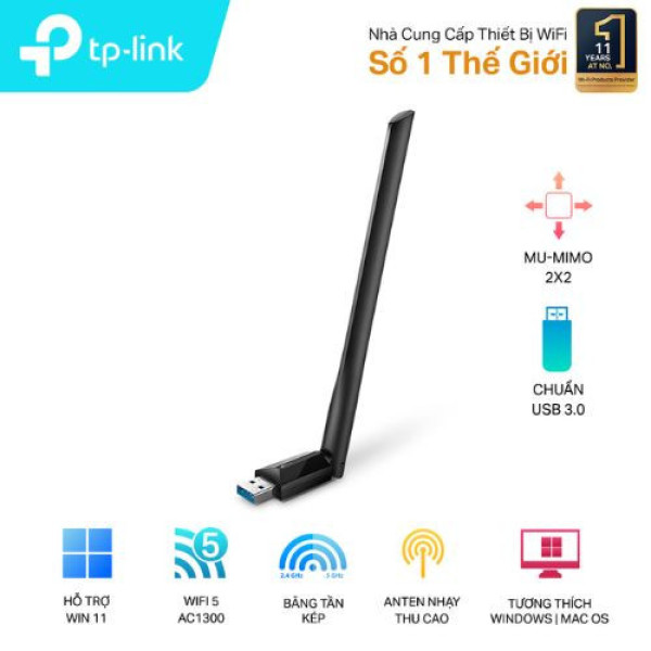 USB wifi TP-Link Archer T3U Plus AC1300