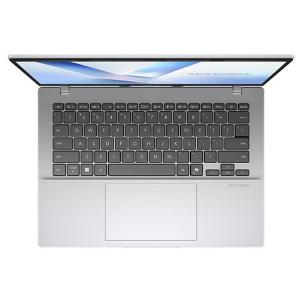 Laptop Asus Vivobook 14 A1407QA-LY114W (Snapdragon X X1 26 100 | 16GB | 512GB | Qualcomm Adreno | 14inch WUXGA | Win 11 | Bạc)