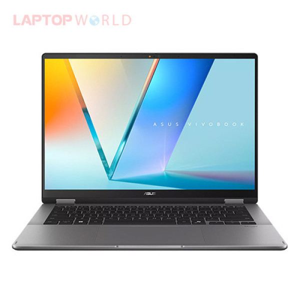 Laptop ASUS Vivobook 14 Flip TP3407SA-SG349W (Ultra 5 226V | 16GB | 512GB | Intel® Arc™ Graphics 130V | 14inch WUXGA OLED | Cảm ứng | Win 11 | Xám)