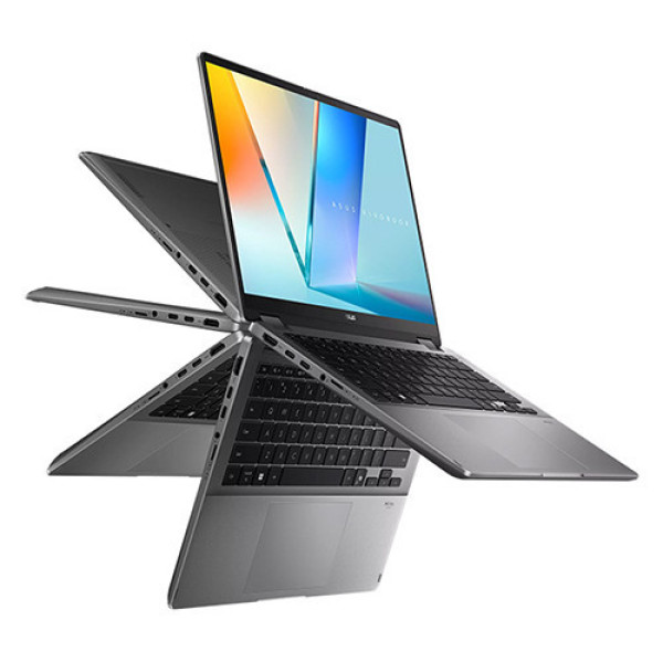 Laptop ASUS Vivobook 14 Flip TP3407SA-SG349W (Ultra 5 226V | 16GB | 512GB | Intel® Arc™ Graphics 130V | 14inch WUXGA OLED | Cảm ứng | Win 11 | Xám)