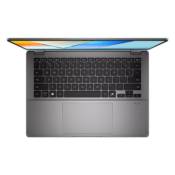 Laptop ASUS Vivobook 14 Flip TP3407SA-SG349W (Ultra 5 226V | 16GB | 512GB | Intel® Arc™ Graphics 130V | 14inch WUXGA OLED | Cảm ứng | Win 11 | Xám)