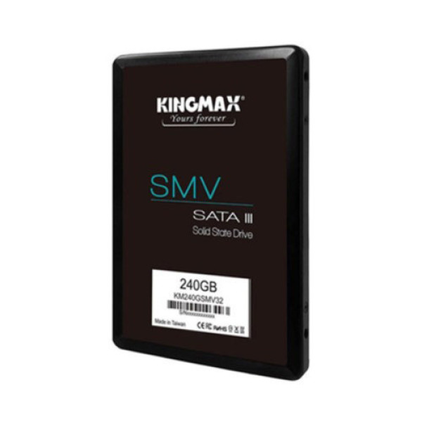 Ổ cứng SSD Kingmax SMV32 2.5inch Sata III 240GB màu đen
