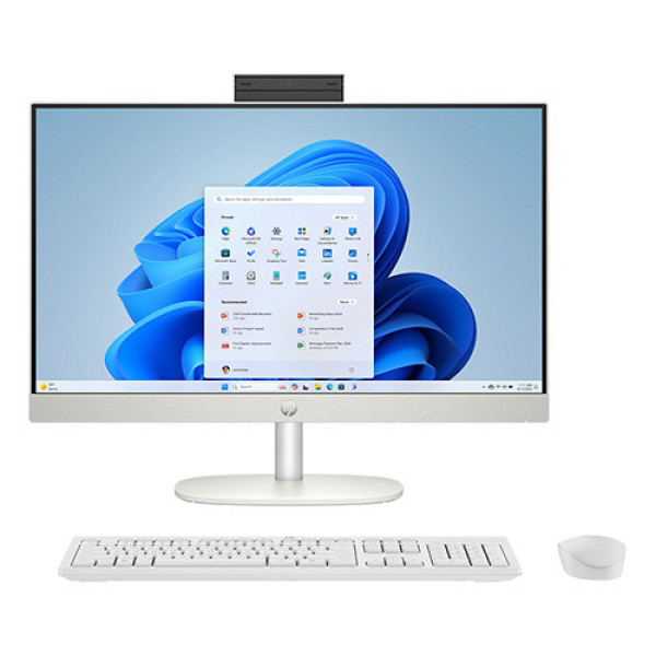 PC HP AIO 24 cr2011d C20C9PA (Intel Core Ultra 7 255U | 16GB | 512GB | Intel Graphics | 23.8 inch FHD | Win 11 | Trắng)