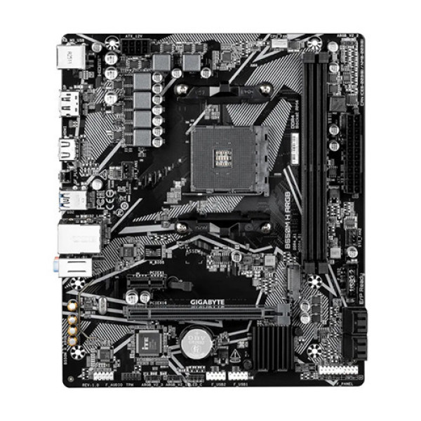 Mainboard Gigabyte B550M H ARGB (AMD B550 | Socket AM4 | M-ATX | 2 khe ram)