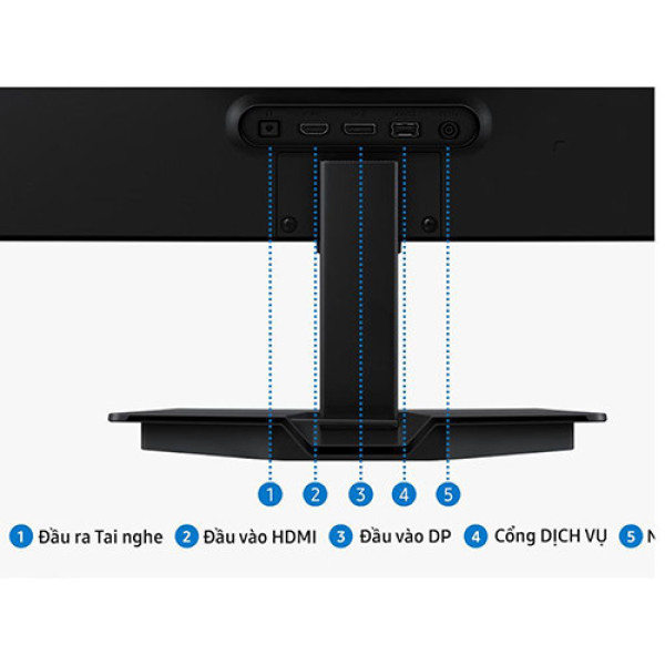 Màn hình gaming Samsung Odyssey G5 LS27FG530EEXXV (27 inch | 2K | IPS | 200Hz | 1ms)