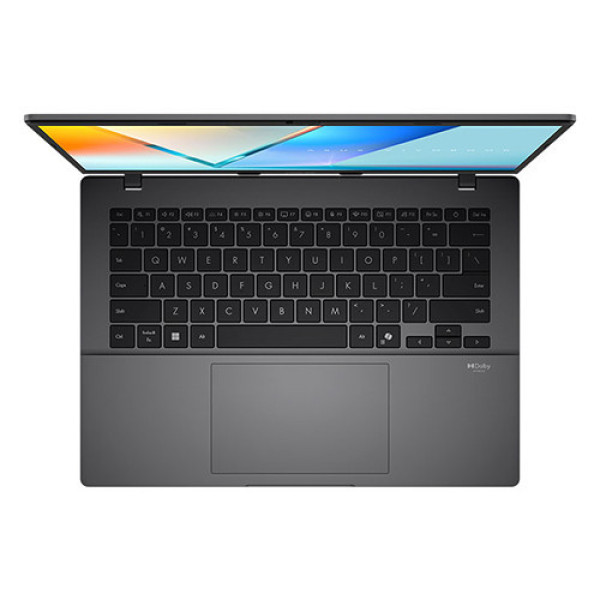 Laptop ASUS Vivobook S14 M3407HA-SF490W (Ryzen 7 260 | 16GB | 512GB | AMD Radeon™ Graphics | 14inch WUXGA OLED | Win 11 | Xám)