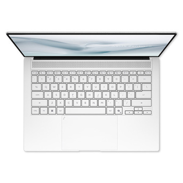 Laptop ASUS Zenbook S 14 UX5406AA-SU415WS  (Ultra 9 386H | 32GB | 512GB | Intel® Graphics | 14 inch 3K OLED 120Hz | Win 11 | Office | Trắng)