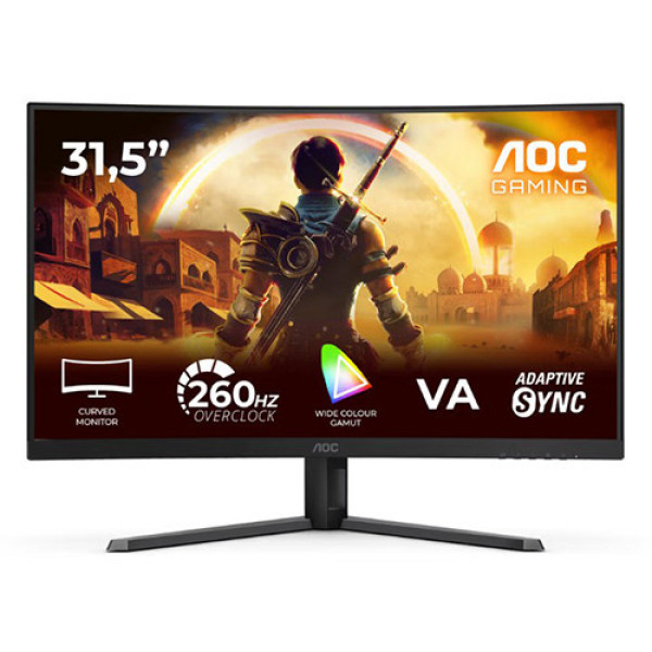 Màn Hình Gaming AOC C32G42ZE/74 (31.5 inch | FHD | VA | 260Hz | 0.3ms)