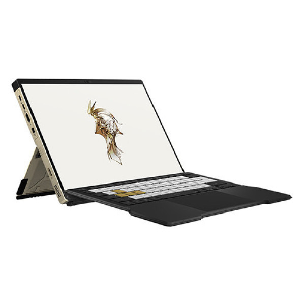 Laptop ASUS ROG Flow Z13 GZ302EAC-RU184WS (Ryzen AI MAX+ 395 | 128GB | 1TB | AMD Radeon™ 8060S Graphics | 13.4inch 2.5K 180Hz | Cảm ứng | Win 11 | Office | Vàng)