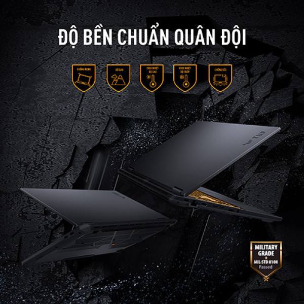 Laptop ASUS TUF Gaming A14 FA401GM-RG013W (Ryzen™ AI 9 465 | 32GB | 1TB | RTX™ 5060 8GB | 14inch WQXGA 165Hz | Win 11 | Xám)