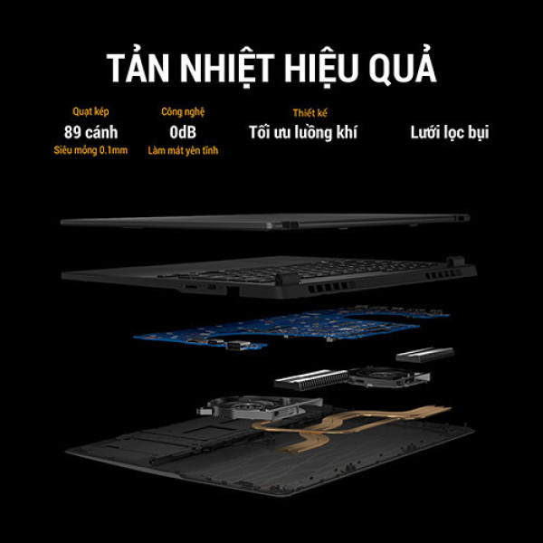 Laptop ASUS TUF Gaming A14 FA401GM-RG013W (Ryzen™ AI 9 465 | 32GB | 1TB | RTX™ 5060 8GB | 14inch WQXGA 165Hz | Win 11 | Xám)