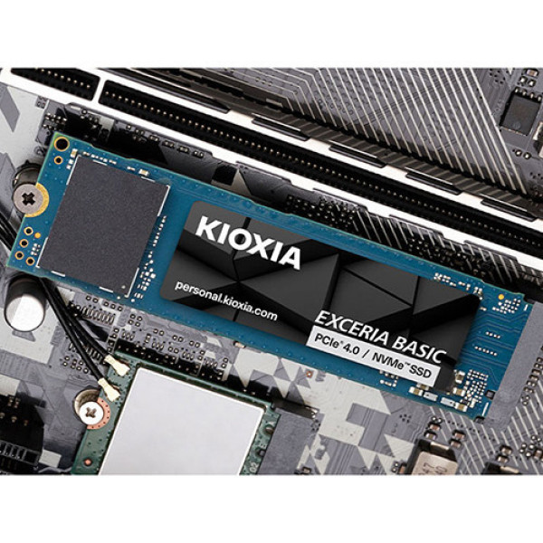 Ổ cứng SSD Kioxia EXCERIA BASIC 2TB NVMe Gen 4x4 LSF10Z002TG8