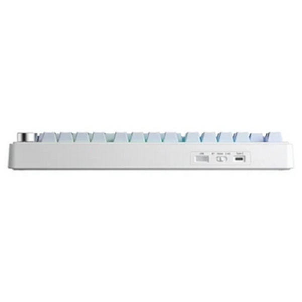 Bàn phím cơ AULA F75 White Blue Gradient Outemu Silent Peach V3 switch