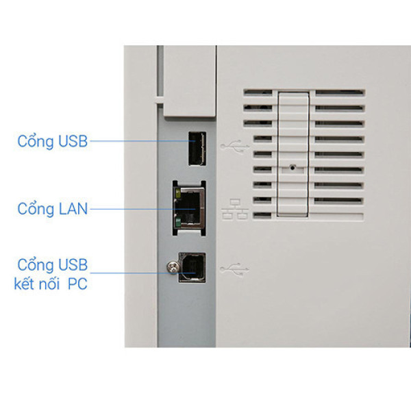 Máy in laser đen trắng Canon IR1643i II (A4 | A5 | In | Copy | Scan | Fax | Đảo mặt | ADF | USB | LAN | WIFI)