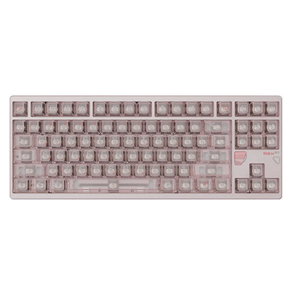 Bàn phím cơ ATK x QK Hex80 Babypink Magnetic switch