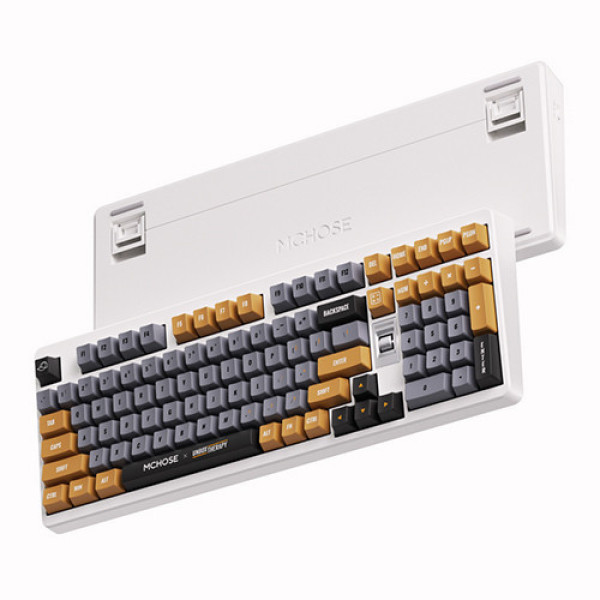 Bàn phím cơ MCHOSE x Unbox Therapy UT98 Retro Therapy Silent Peach V3 Switch