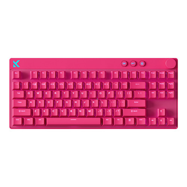 Bàn phím cơ MCHOSE Mix87 HE Rose Red