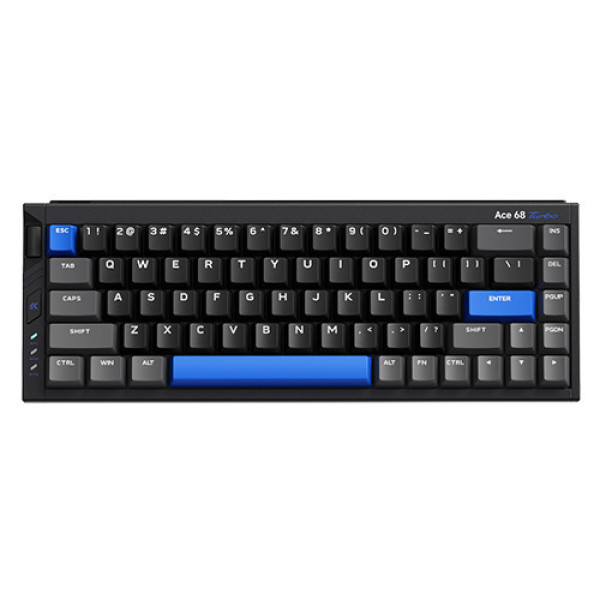 Bàn phím cơ MCHOSE Ace68 Turbo HE Cyber Black